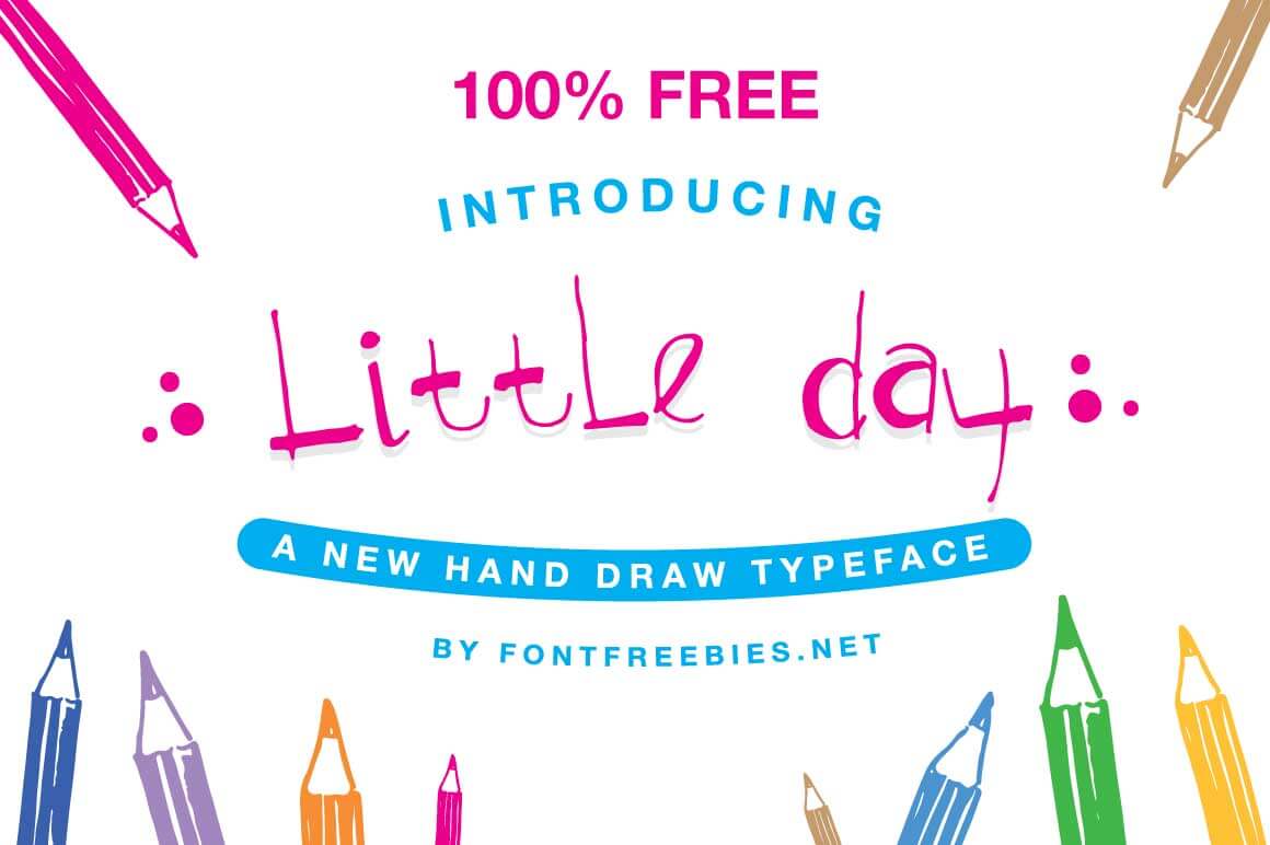Little Day Handwriting Font - Fonts Hut