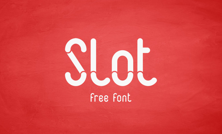 Slot Lettering Slot Font - Fonts Hut