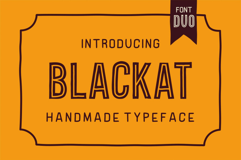 Blackat Font - Fonts Hut
