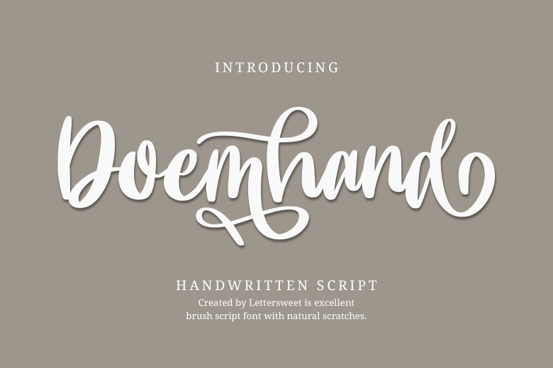 Doemhand Font - Fonts Hut