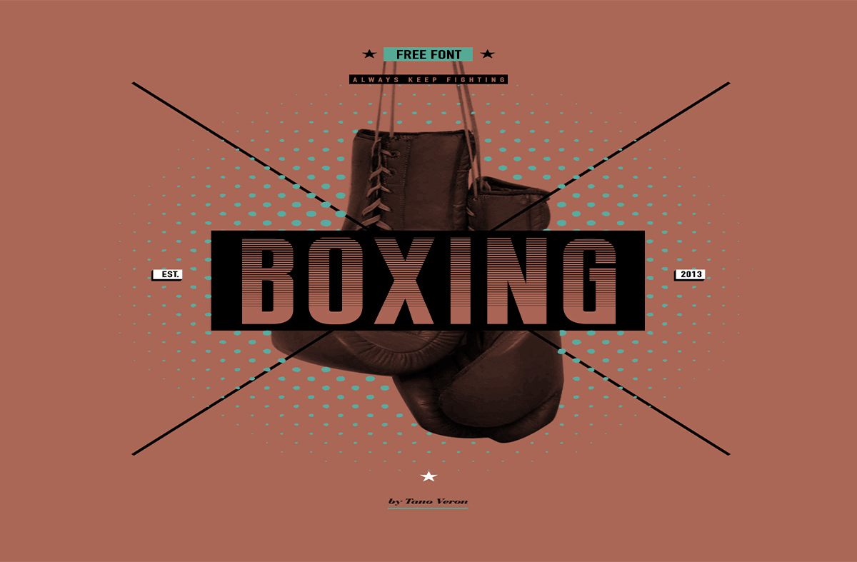 Boxing Font - Fonts Hut