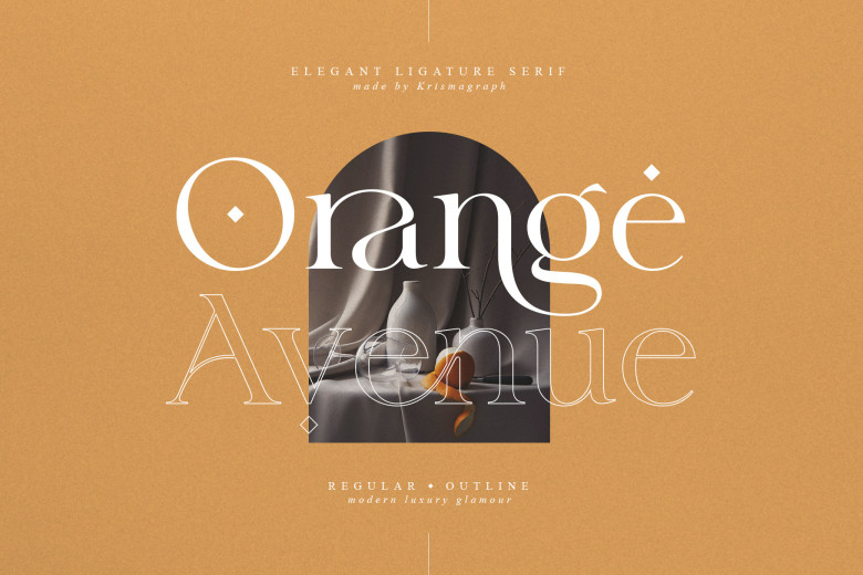 Orange Avenue font - Fonts Hut
