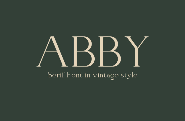 Abby Lettering Abby Font - Fonts Hut
