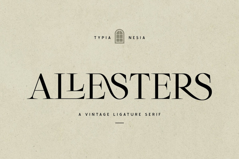 Allesters Font - Fonts Hut