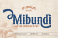 Mibundi Font