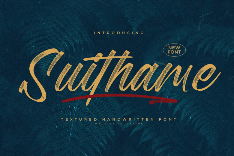 Suithame Font - Fonts Hut