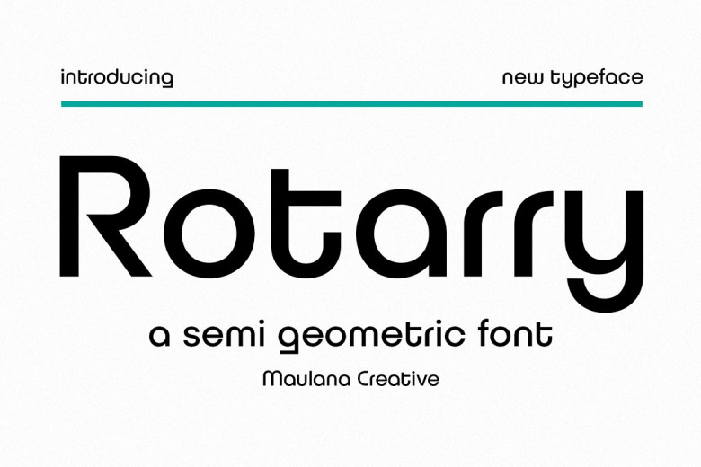 Rotarry Font - Fonts Hut