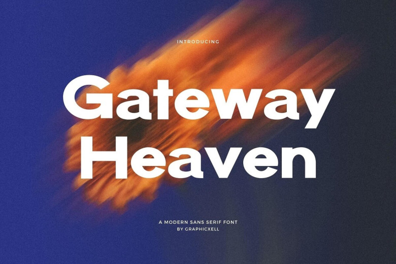 Gateway Heaven Font - Fonts Hut