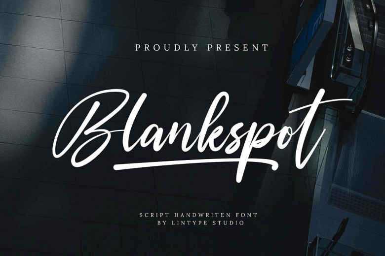 Blankspot Font - Fonts Hut