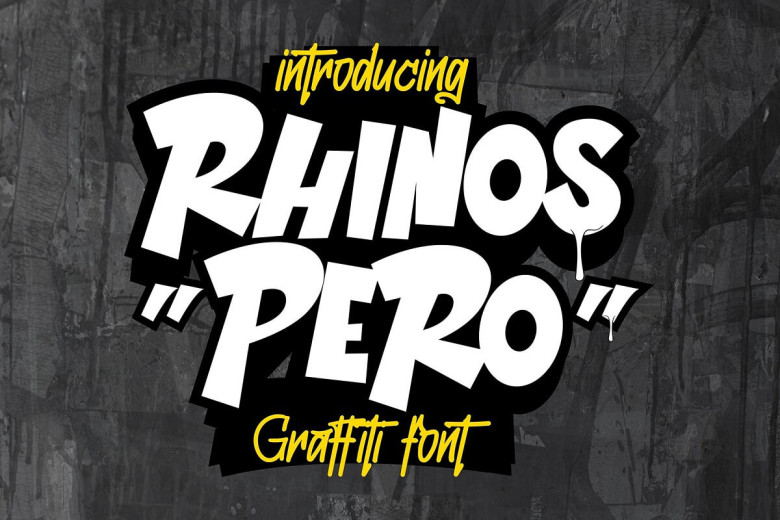 Rhinos Pero Font - Fonts Hut