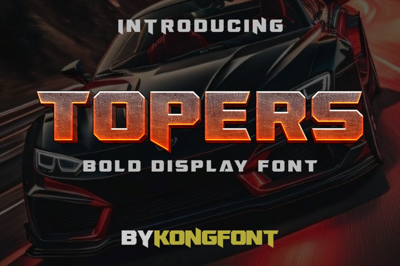 Topers Font - Fonts Hut