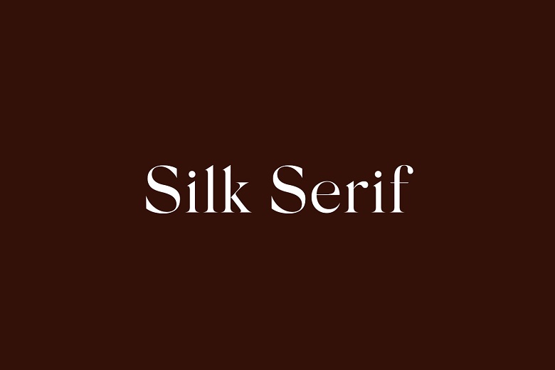 Silk Script Silk Serif Font - Fonts Hut