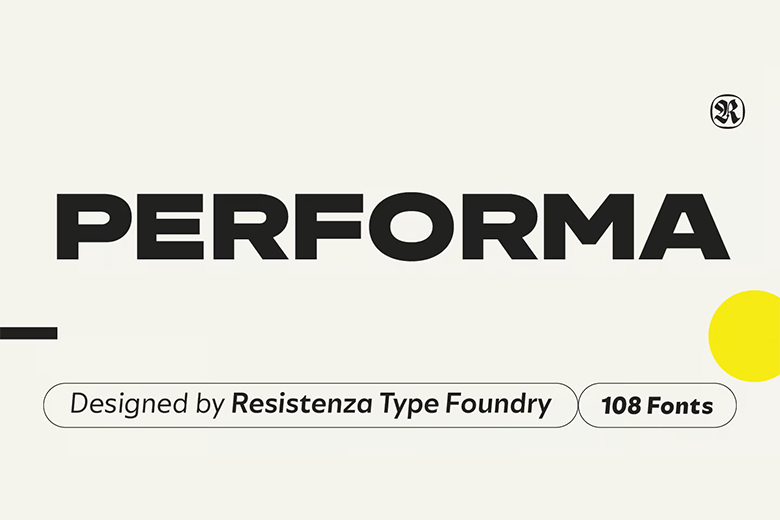 Performa Font Family - Fonts Hut