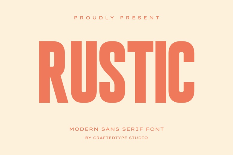 Rustic Font - Fonts Hut